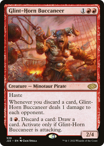 Glint-Horn Buccaneer [Jumpstart 2022] - The Mythic Store | 24h Order Processing