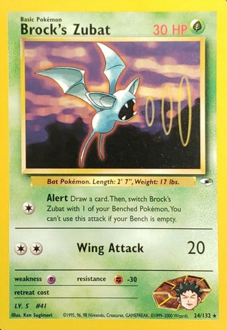 Brock's Zubat (24/132) [Gym Heroes Unlimited] - The Mythic Store | 24h Order Processing