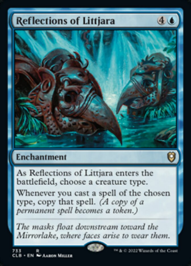 Reflections of Littjara [Commander Legends: Battle for Baldur's Gate] - The Mythic Store | 24h Order Processing