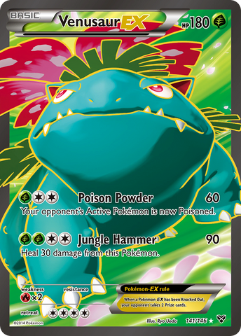 Venusaur EX (141/146) [XY: Base Set] - The Mythic Store | 24h Order Processing