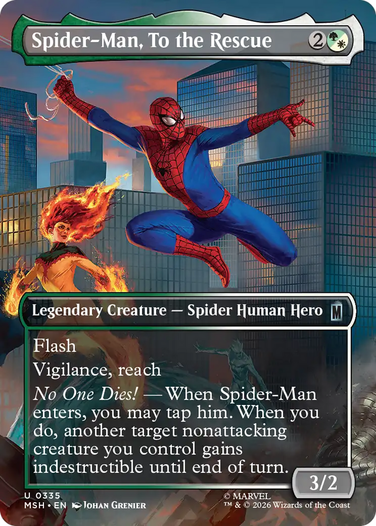 Spider-Man, To the Rescue (Borderless) [Marvel Super Heroes] - The Mythic Store | 24h Order Processing