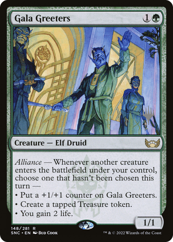 Gala Greeters (Promo Pack) [Streets of New Capenna Promos] - The Mythic Store | 24h Order Processing