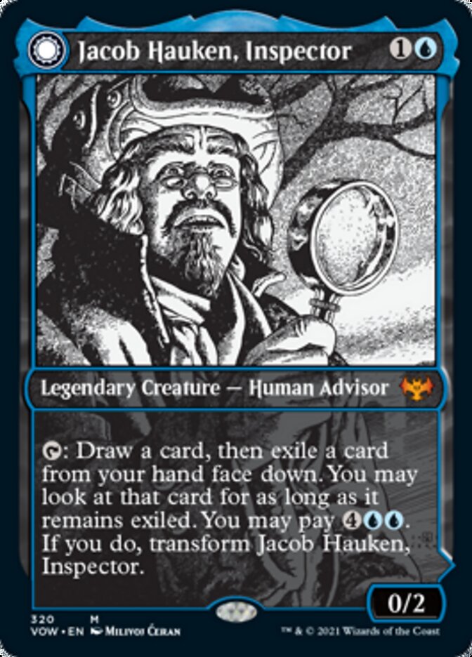 Jacob Hauken, Inspector // Hauken's Insight (Showcase Eternal Night) [Innistrad: Crimson Vow] - The Mythic Store | 24h Order Processing