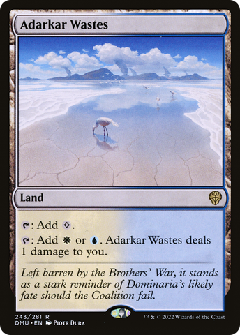 Adarkar Wastes [Dominaria United] - The Mythic Store | 24h Order Processing
