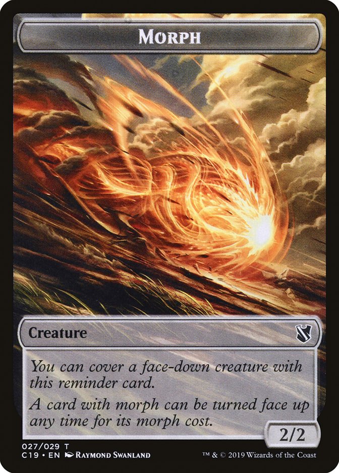 Plant // Morph Double-Sided Token [Commander 2019 Tokens] - The Mythic Store | 24h Order Processing