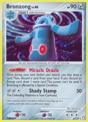 Bronzong (6/123) [Diamond & Pearl: Mysterious Treasures] - The Mythic Store | 24h Order Processing