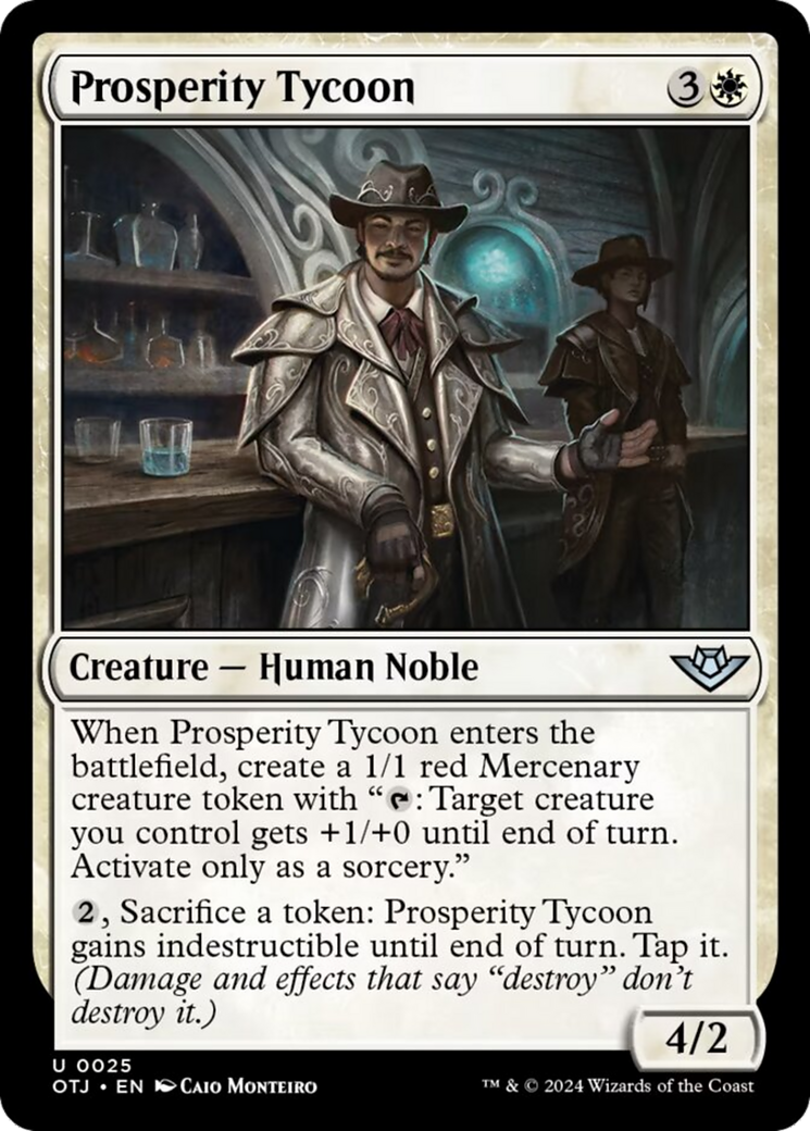 Prosperity Tycoon [Outlaws of Thunder Junction] - The Mythic Store | 24h Order Processing