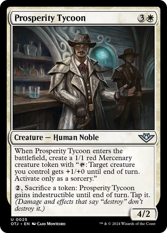 Prosperity Tycoon [Outlaws of Thunder Junction] - The Mythic Store | 24h Order Processing