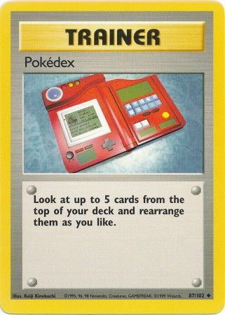 Pokedex (87/102) [Base Set Unlimited] - The Mythic Store | 24h Order Processing