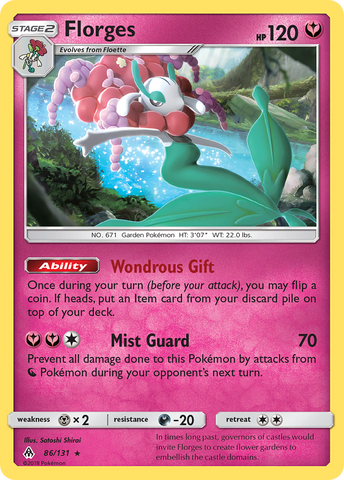 Florges (86/131) [Sun & Moon: Forbidden Light] - The Mythic Store | 24h Order Processing