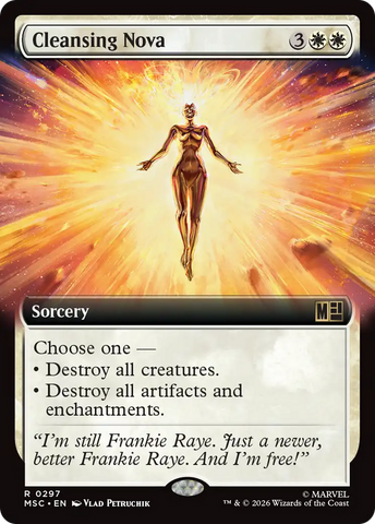 Cleansing Nova (Extended Art) [Marvel Super Heroes Commander] - The Mythic Store | 24h Order Processing