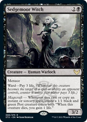 Sedgemoor Witch (Promo Pack) [Strixhaven: School of Mages Promos] - The Mythic Store | 24h Order Processing