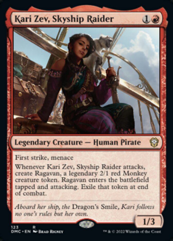 Kari Zev, Skyship Raider [Dominaria United Commander] - The Mythic Store | 24h Order Processing