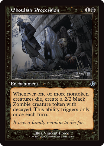 Ghoulish Procession (Retro Frame) [Innistrad Remastered] - The Mythic Store | 24h Order Processing