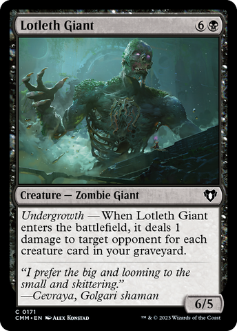 Lotleth Giant [Commander Masters] - The Mythic Store | 24h Order Processing