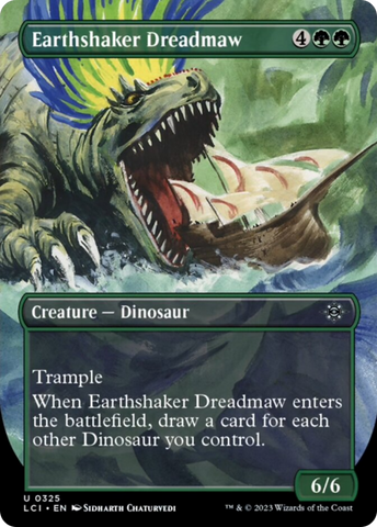 Earthshaker Dreadmaw (Borderless) [The Lost Caverns of Ixalan] - The Mythic Store | 24h Order Processing
