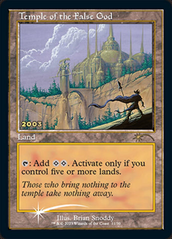 Temple of the False God [30th Anniversary Promos] - The Mythic Store | 24h Order Processing
