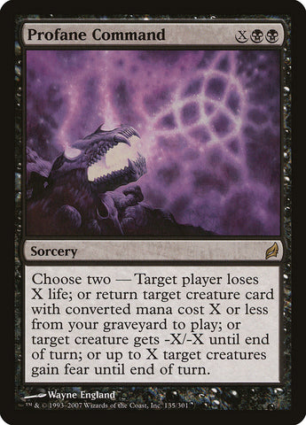 Profane Command [Lorwyn] - The Mythic Store | 24h Order Processing