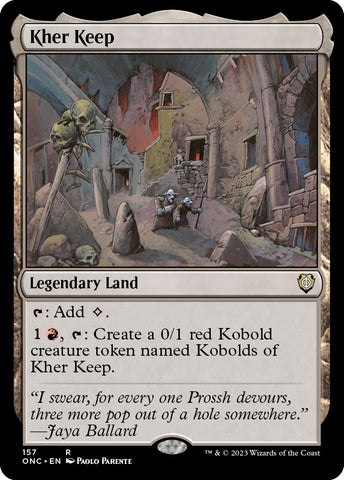Kher Keep [Phyrexia: All Will Be One Commander] - The Mythic Store | 24h Order Processing