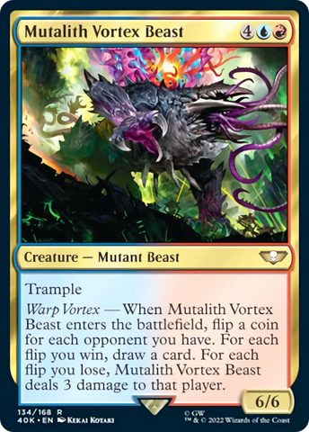 Mutalith Vortex Beast (Surge Foil) [Warhammer 40,000] - The Mythic Store | 24h Order Processing