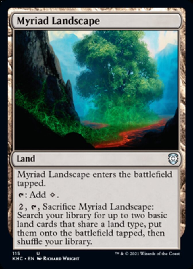 Myriad Landscape [Kaldheim Commander] - The Mythic Store | 24h Order Processing