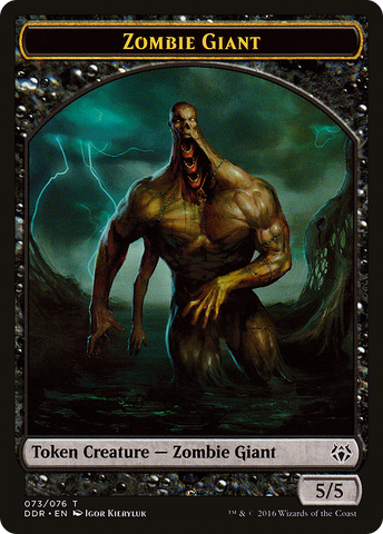 Zombie Giant Token [Duel Decks: Nissa vs. Ob Nixilis] - The Mythic Store | 24h Order Processing