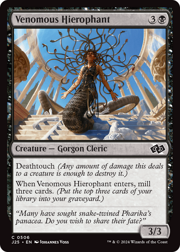 Venomous Hierophant [Foundations Jumpstart] - The Mythic Store | 24h Order Processing