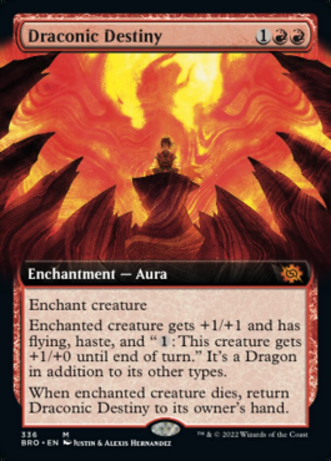 Draconic Destiny (Extended Art) [The Brothers' War] - The Mythic Store | 24h Order Processing