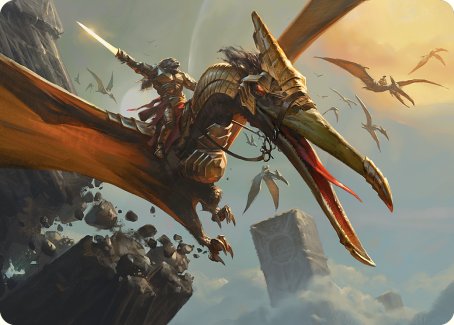 Skyhunter Strike Force Art Card [Phyrexia: All Will Be One Art Series] - The Mythic Store | 24h Order Processing