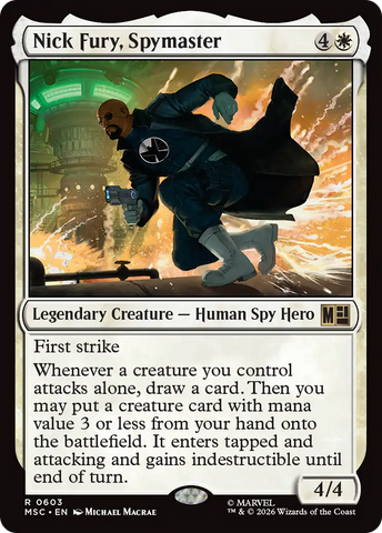 Nick Fury, Spymaster [Marvel Super Heroes Commander] - The Mythic Store | 24h Order Processing