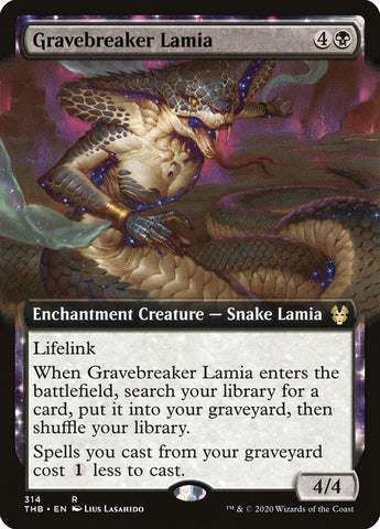 Gravebreaker Lamia (Extended Art) [Theros Beyond Death] - The Mythic Store | 24h Order Processing