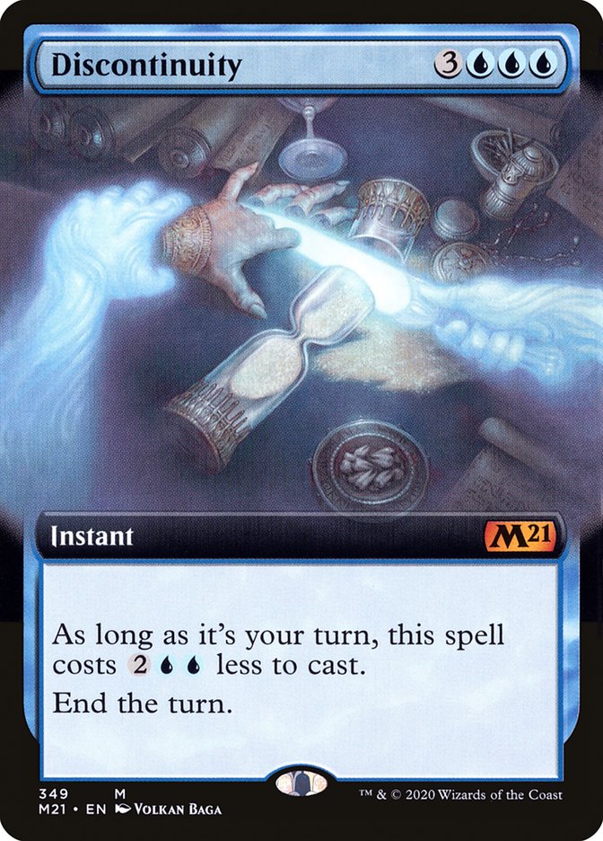 Discontinuity (Extended Art) [Core Set 2021] - The Mythic Store | 24h Order Processing
