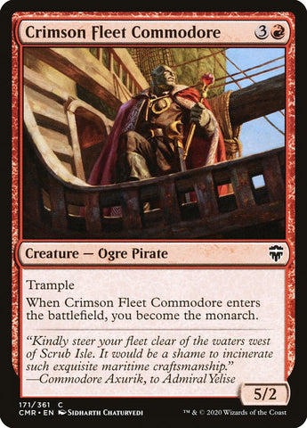 Crimson Fleet Commodore [Commander Legends] - The Mythic Store | 24h Order Processing
