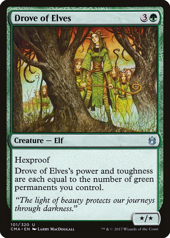 Drove of Elves [Commander Anthology] - The Mythic Store | 24h Order Processing