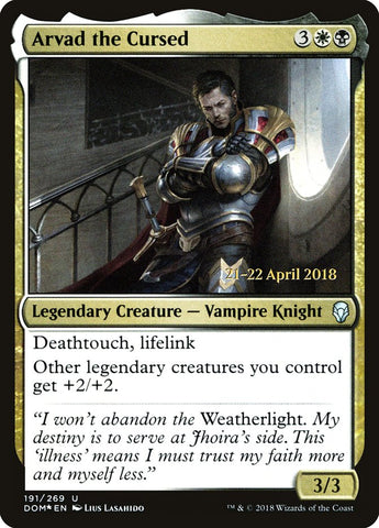 Arvad the Cursed [Dominaria Prerelease Promos] - The Mythic Store | 24h Order Processing