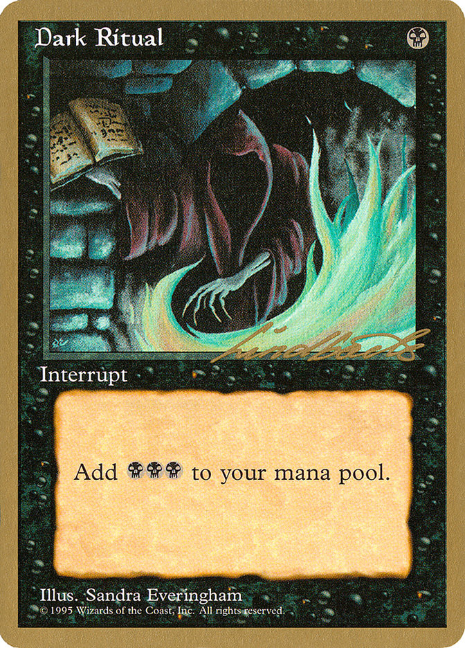 Dark Ritual (Leon Lindback) [Pro Tour Collector Set] - The Mythic Store | 24h Order Processing