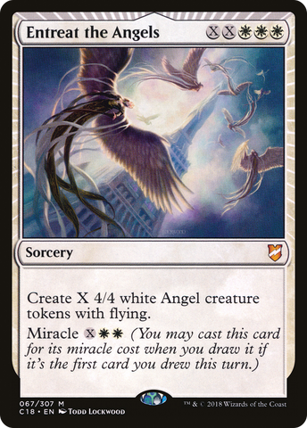 Entreat the Angels [Commander 2018] - The Mythic Store | 24h Order Processing