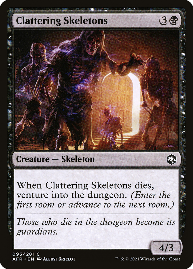 Clattering Skeletons [Dungeons & Dragons: Adventures in the Forgotten Realms] - The Mythic Store | 24h Order Processing