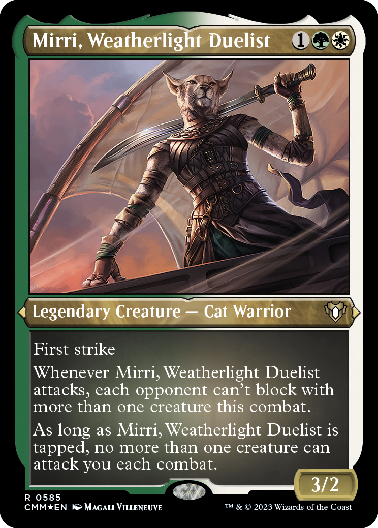 Mirri, Weatherlight Duelist (Foil Etched) [Commander Masters] - The Mythic Store | 24h Order Processing