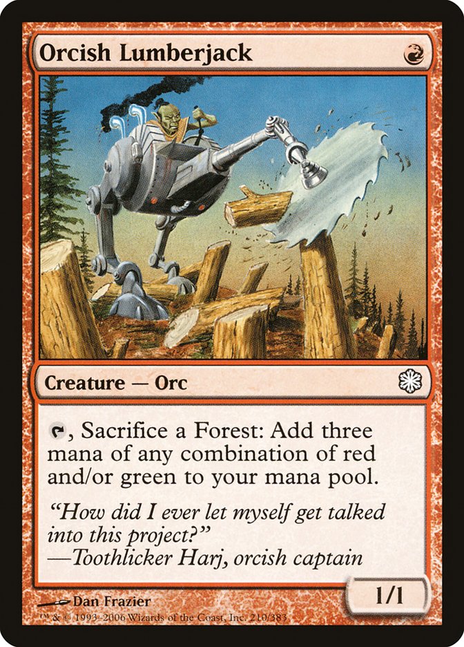 Orcish Lumberjack [Coldsnap Theme Decks] - The Mythic Store | 24h Order Processing