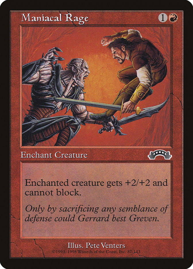 Maniacal Rage [Exodus] - The Mythic Store | 24h Order Processing