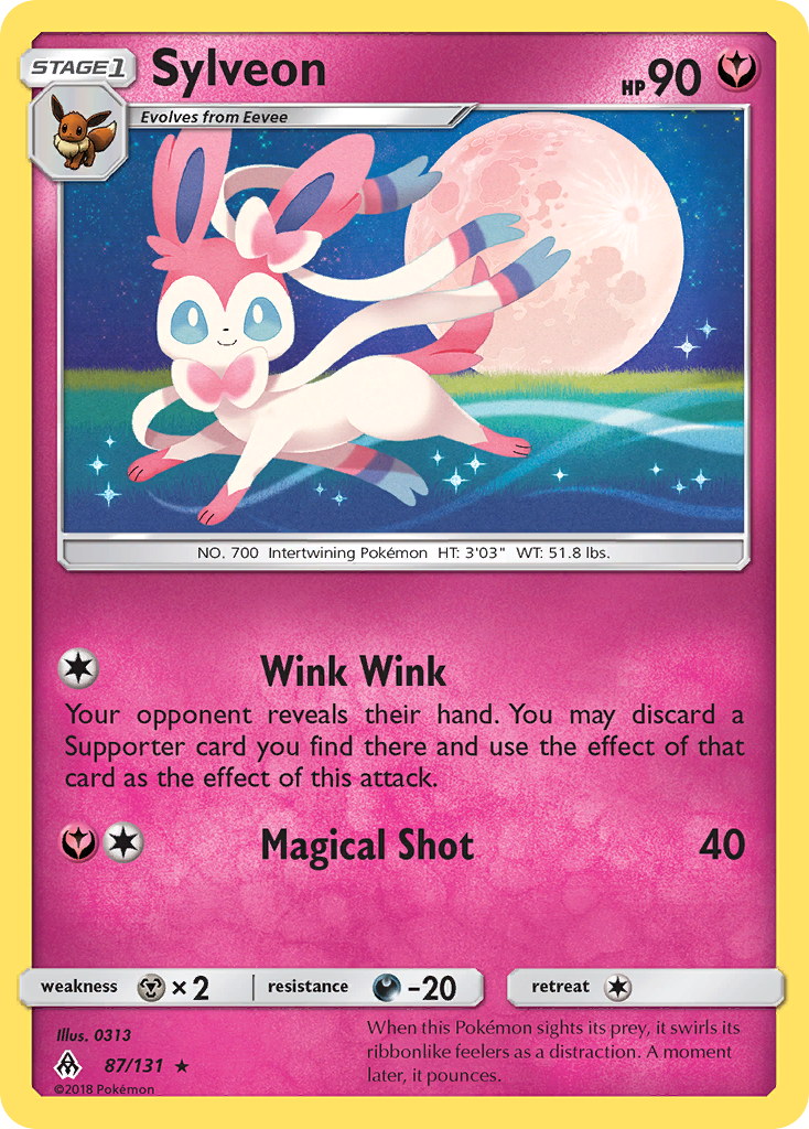 Sylveon (87/131) [Sun & Moon: Forbidden Light] - The Mythic Store | 24h Order Processing