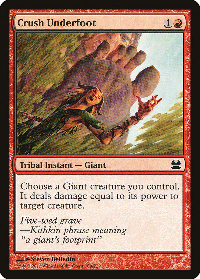 Crush Underfoot [Modern Masters] - The Mythic Store | 24h Order Processing