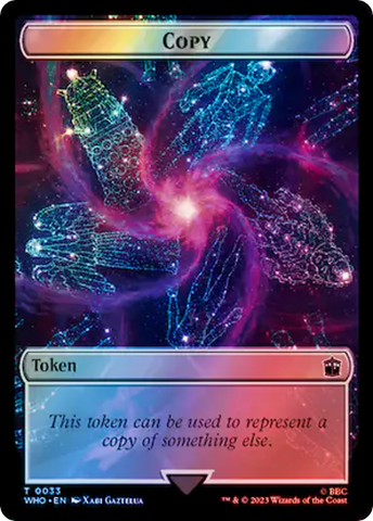 Copy // Clue (0055) Double-Sided Token (Surge Foil) [Doctor Who Tokens] - The Mythic Store | 24h Order Processing