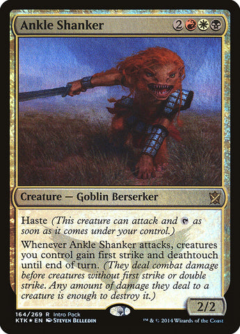 Ankle Shanker (Intro Pack) [Khans of Tarkir Promos] - The Mythic Store | 24h Order Processing
