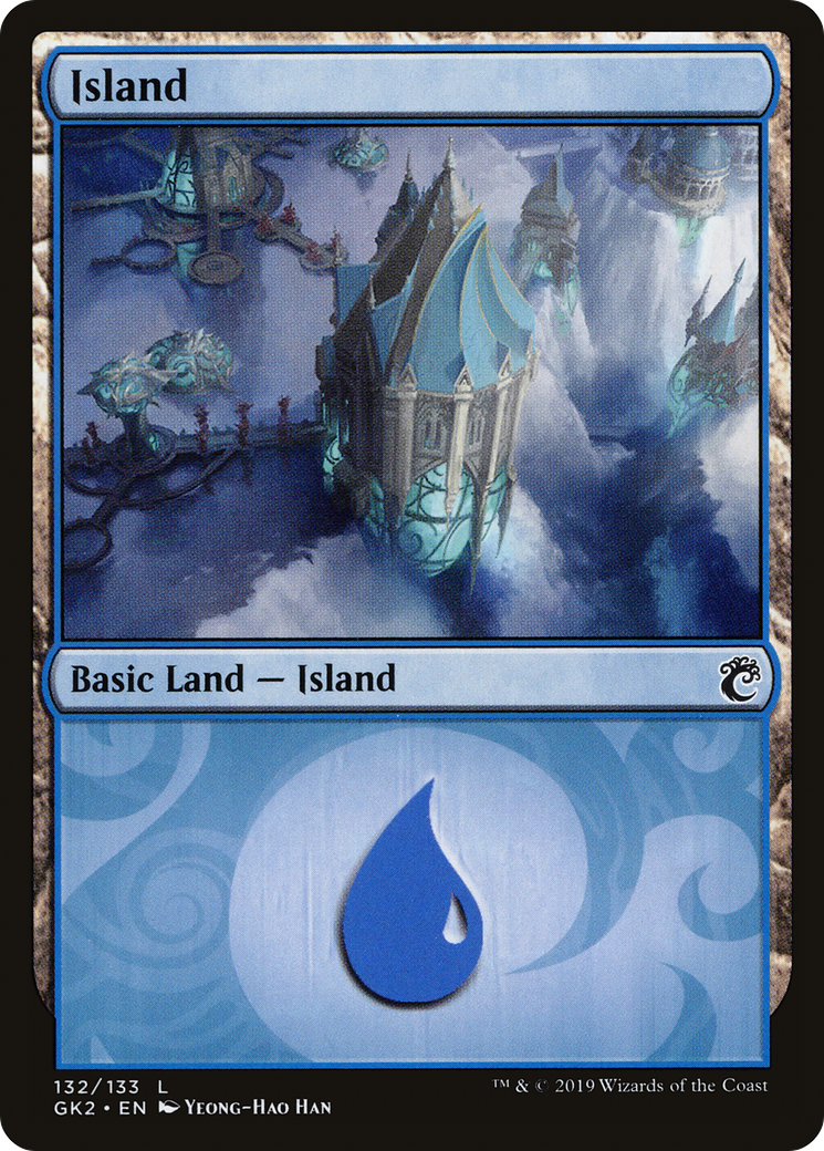 Island (132) [Ravnica Allegiance Guild Kit] - The Mythic Store | 24h Order Processing