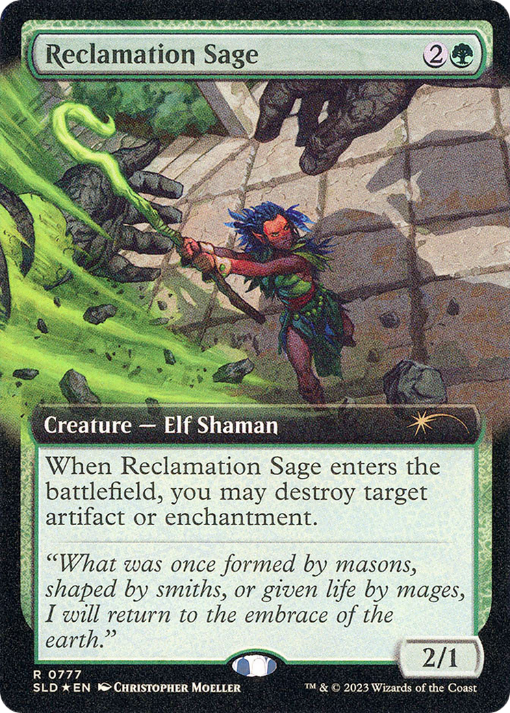 Reclamation Sage (Extended Art) [Secret Lair Drop Series] - The Mythic Store | 24h Order Processing