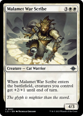 Malamet War Scribe [The Lost Caverns of Ixalan] - The Mythic Store | 24h Order Processing