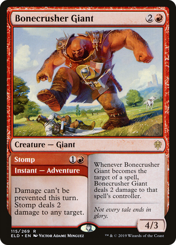 Bonecrusher Giant // Stomp [Throne of Eldraine] - The Mythic Store | 24h Order Processing
