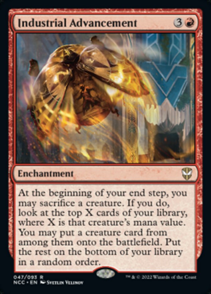 Industrial Advancement [Streets of New Capenna Commander] - The Mythic Store | 24h Order Processing